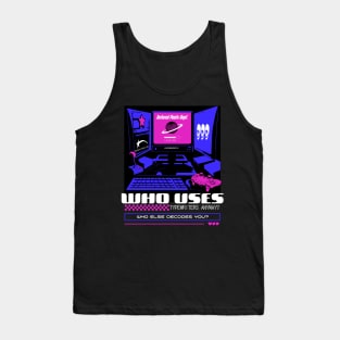 TTPD - "Who uses typewriters anyway" - Swiftie Shirt Tank Top